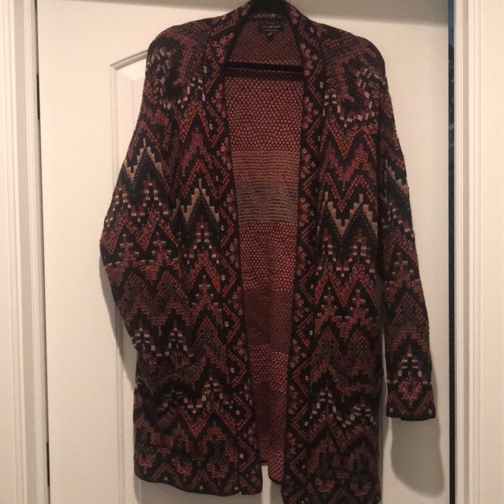 Lucky brand cardigan sweater